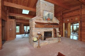 Fireplace - Country homes for sale and luxury real estate including horse farms and property in the Caledon and King City areas near Toronto