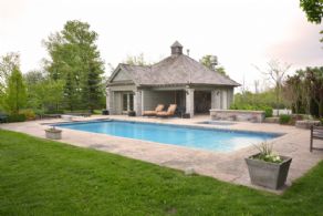 Pool House - Country homes for sale and luxury real estate including horse farms and property in the Caledon and King City areas near Toronto