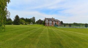 Rear Facade - Country homes for sale and luxury real estate including horse farms and property in the Caledon and King City areas near Toronto