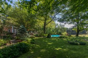 View from Garden - Country homes for sale and luxury real estate including horse farms and property in the Caledon and King City areas near Toronto