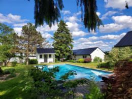 Views toward Guest House - Country homes for sale and luxury real estate including horse farms and property in the Caledon and King City areas near Toronto