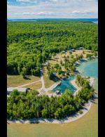 Private sheltered harbor  - Country homes for sale and luxury real estate including horse farms and property in the Caledon and King City areas near Toronto