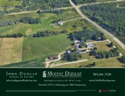 687 Acre Land Investment, Ontario - Country homes for sale and luxury real estate including horse farms and property in the Caledon and King City areas near Toronto